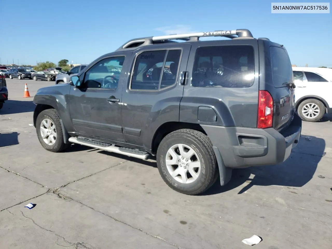 2010 Nissan Xterra Off Road VIN: 5N1AN0NW7AC517536 Lot: 68979644