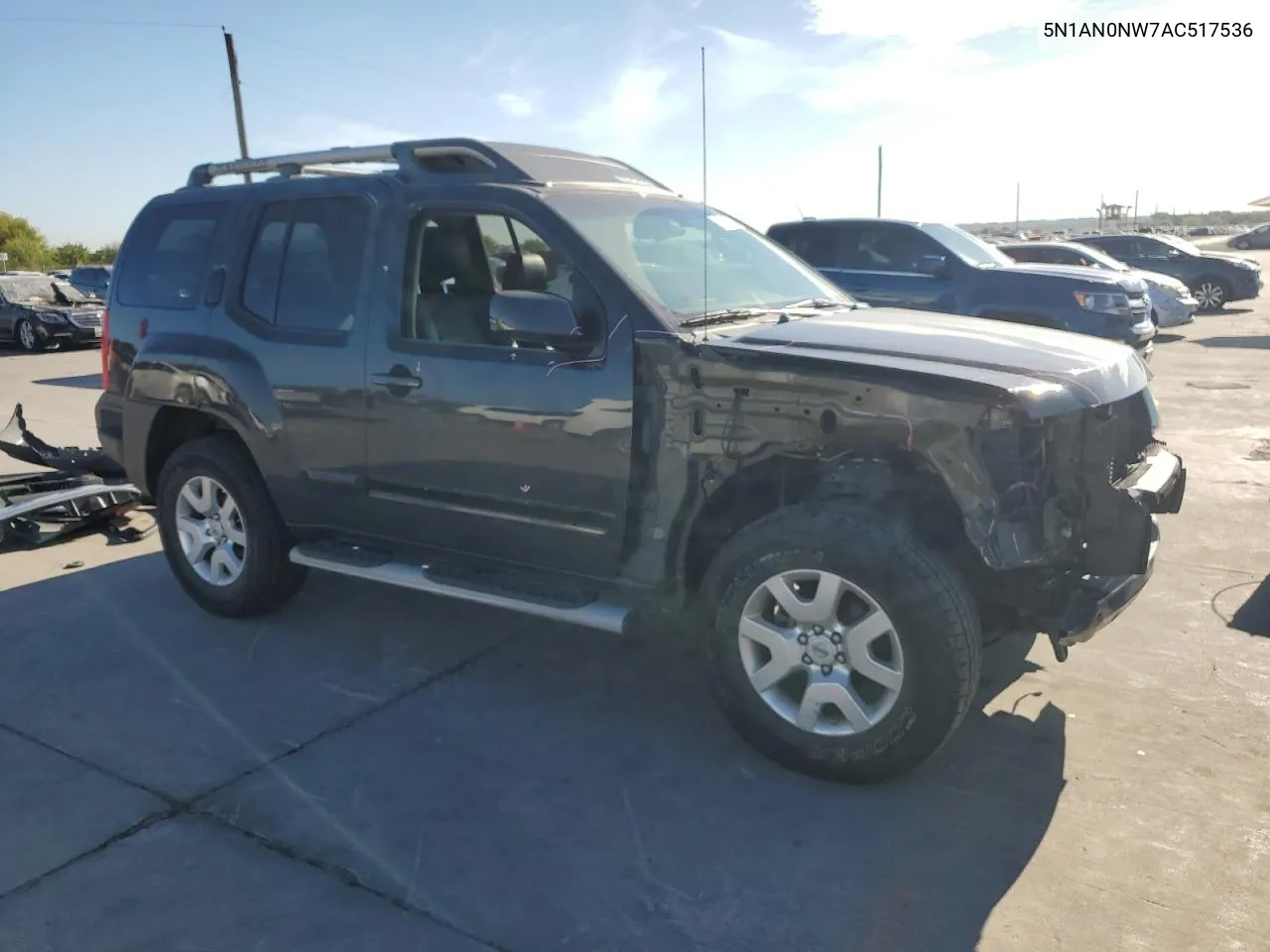 2010 Nissan Xterra Off Road VIN: 5N1AN0NW7AC517536 Lot: 68979644