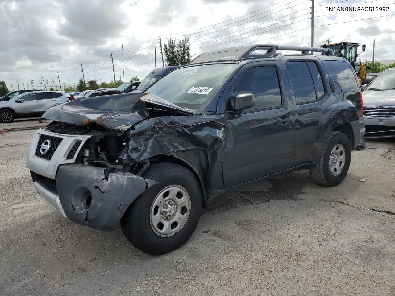 2010 Nissan Xterra Off Road VIN: 5N1AN0NU8AC516992 Lot: 70313074