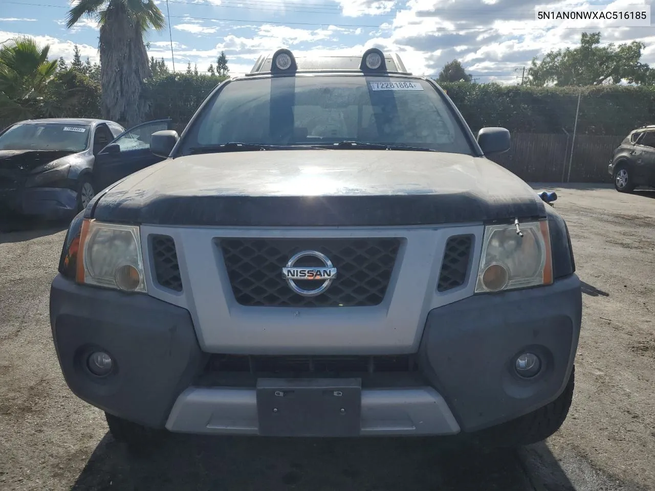 2010 Nissan Xterra Off Road VIN: 5N1AN0NWXAC516185 Lot: 72281884