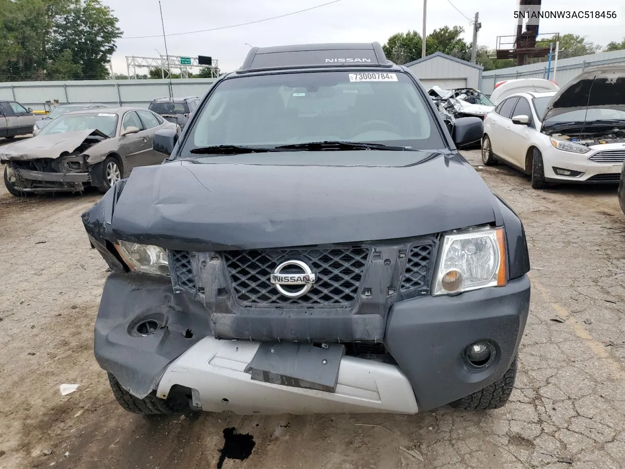 2010 Nissan Xterra Off Road VIN: 5N1AN0NW3AC518456 Lot: 73000784