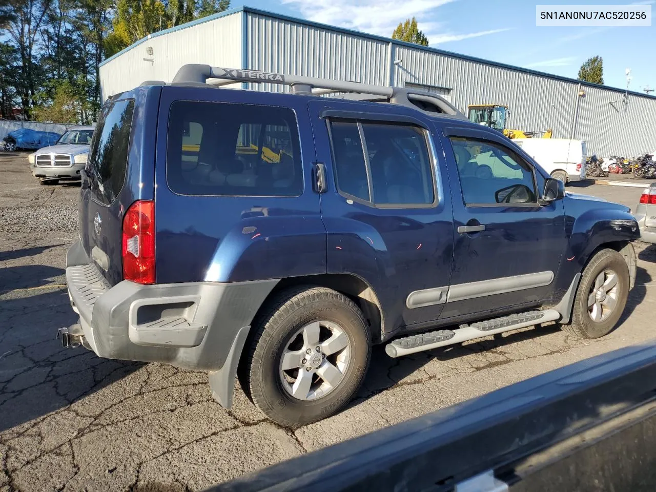 2010 Nissan Xterra Off Road VIN: 5N1AN0NU7AC520256 Lot: 73731684