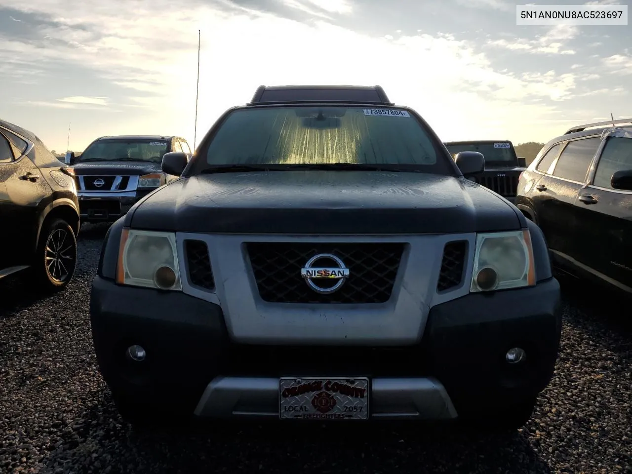 2010 Nissan Xterra Off Road VIN: 5N1AN0NU8AC523697 Lot: 73857804