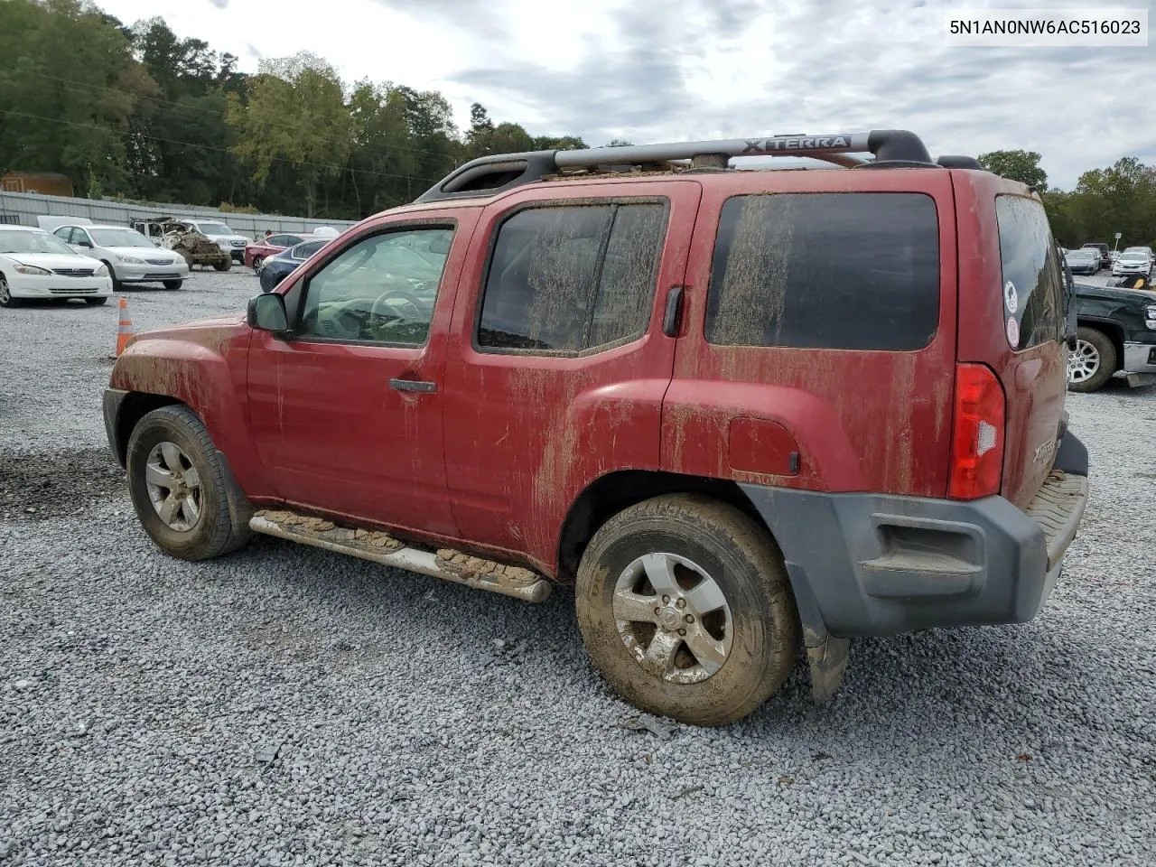 2010 Nissan Xterra Off Road VIN: 5N1AN0NW6AC516023 Lot: 74675944