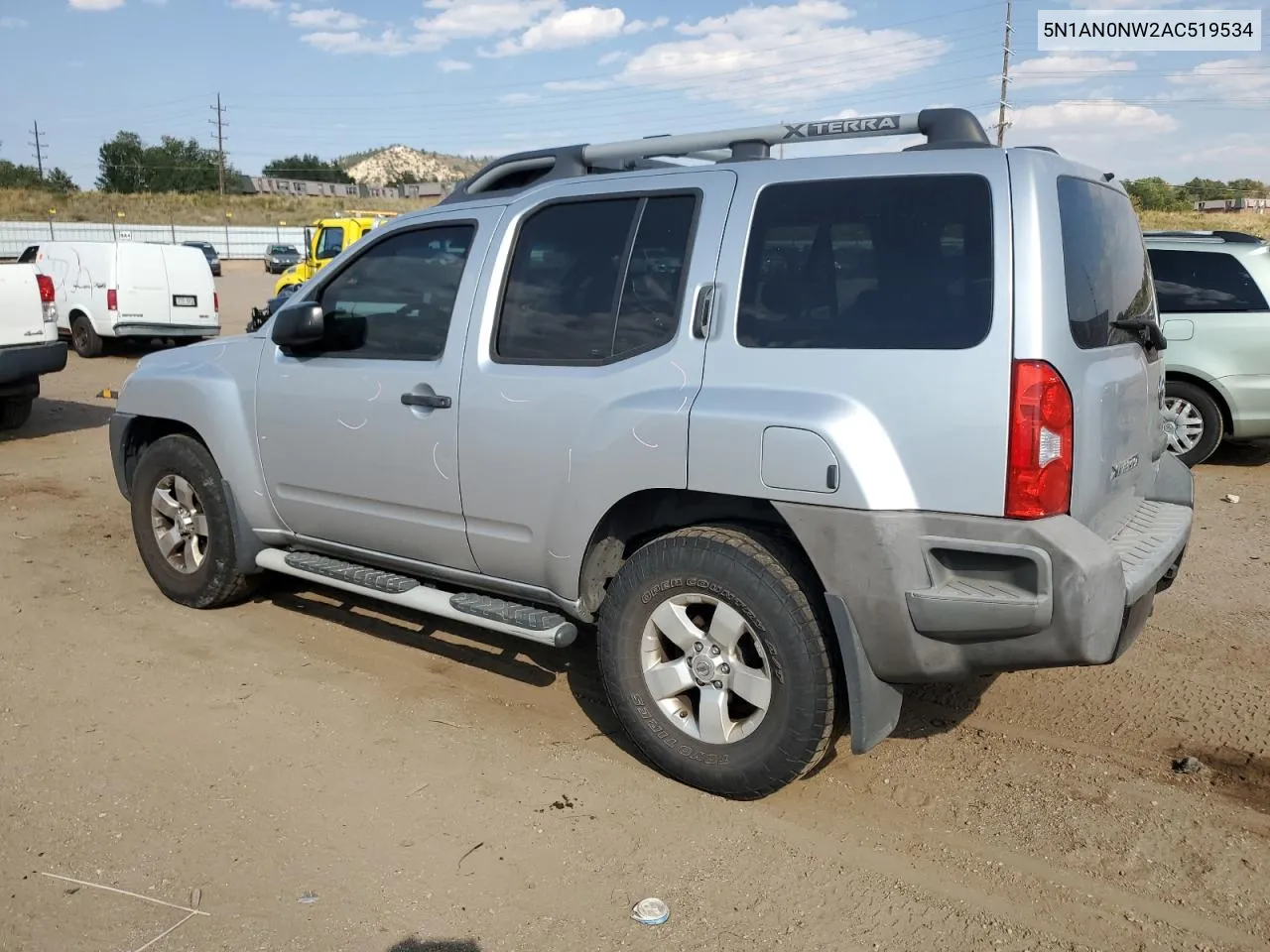 2010 Nissan Xterra Off Road VIN: 5N1AN0NW2AC519534 Lot: 75035854