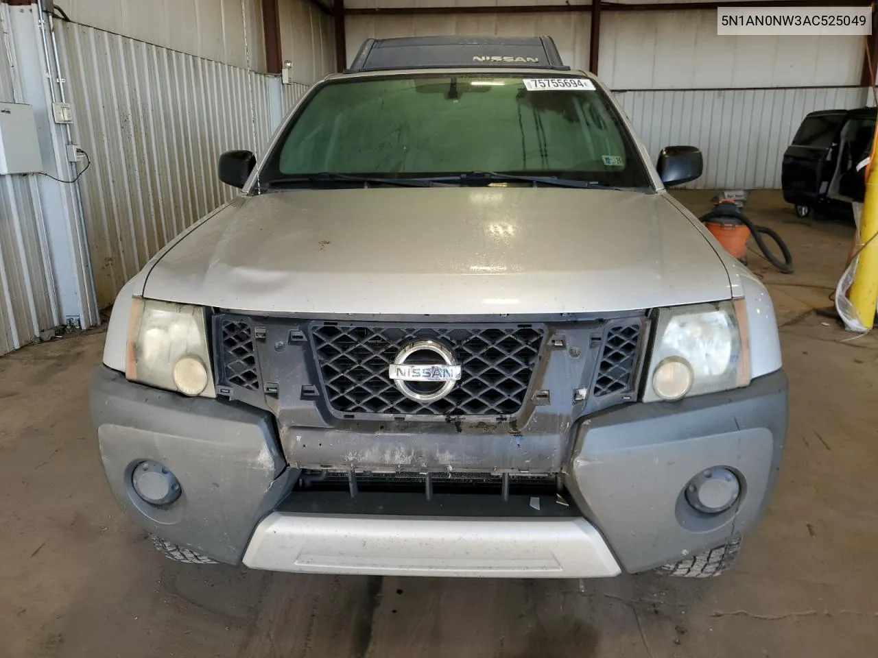 2010 Nissan Xterra Off Road VIN: 5N1AN0NW3AC525049 Lot: 75755694