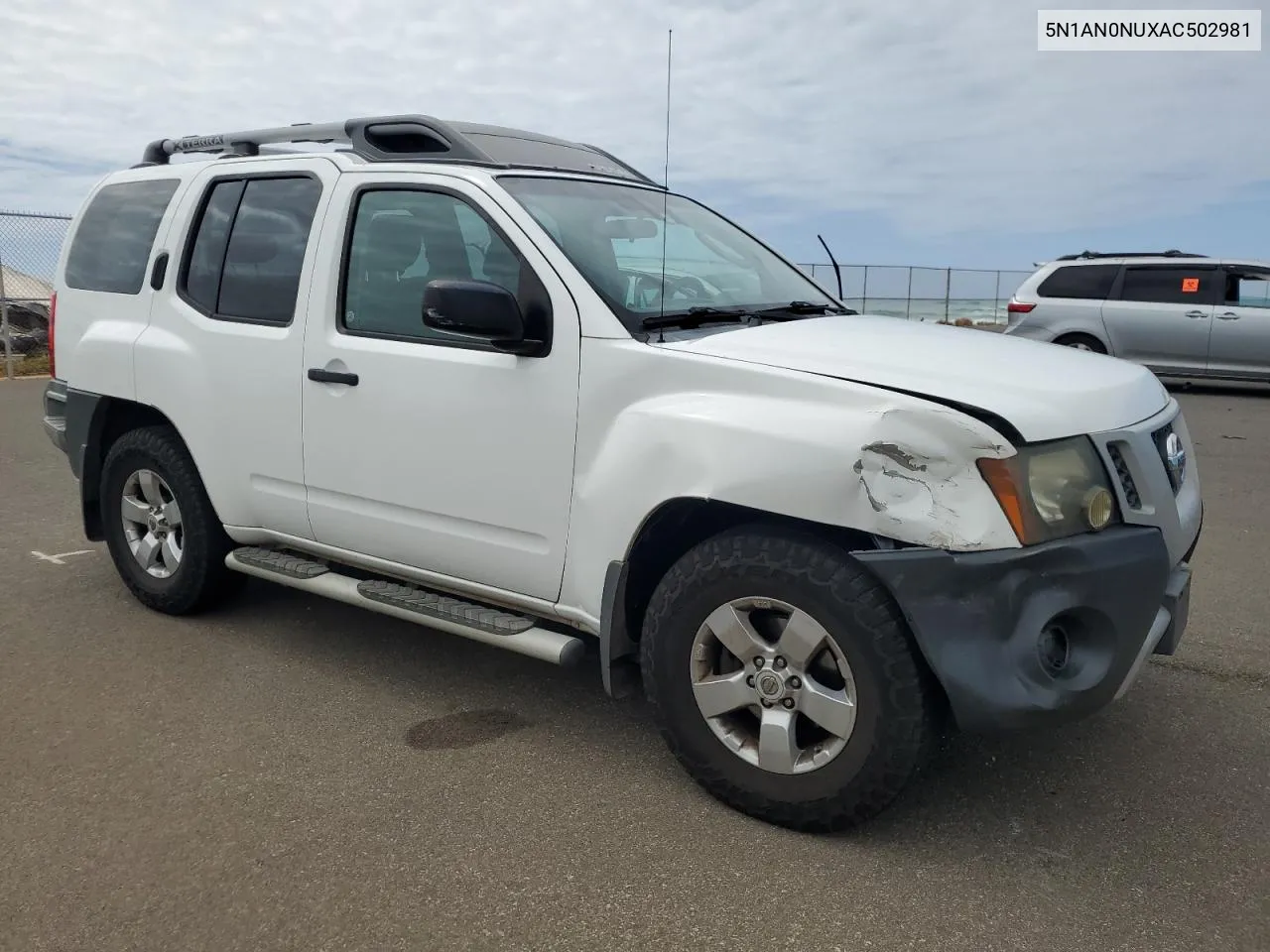 2010 Nissan Xterra Off Road VIN: 5N1AN0NUXAC502981 Lot: 76401574