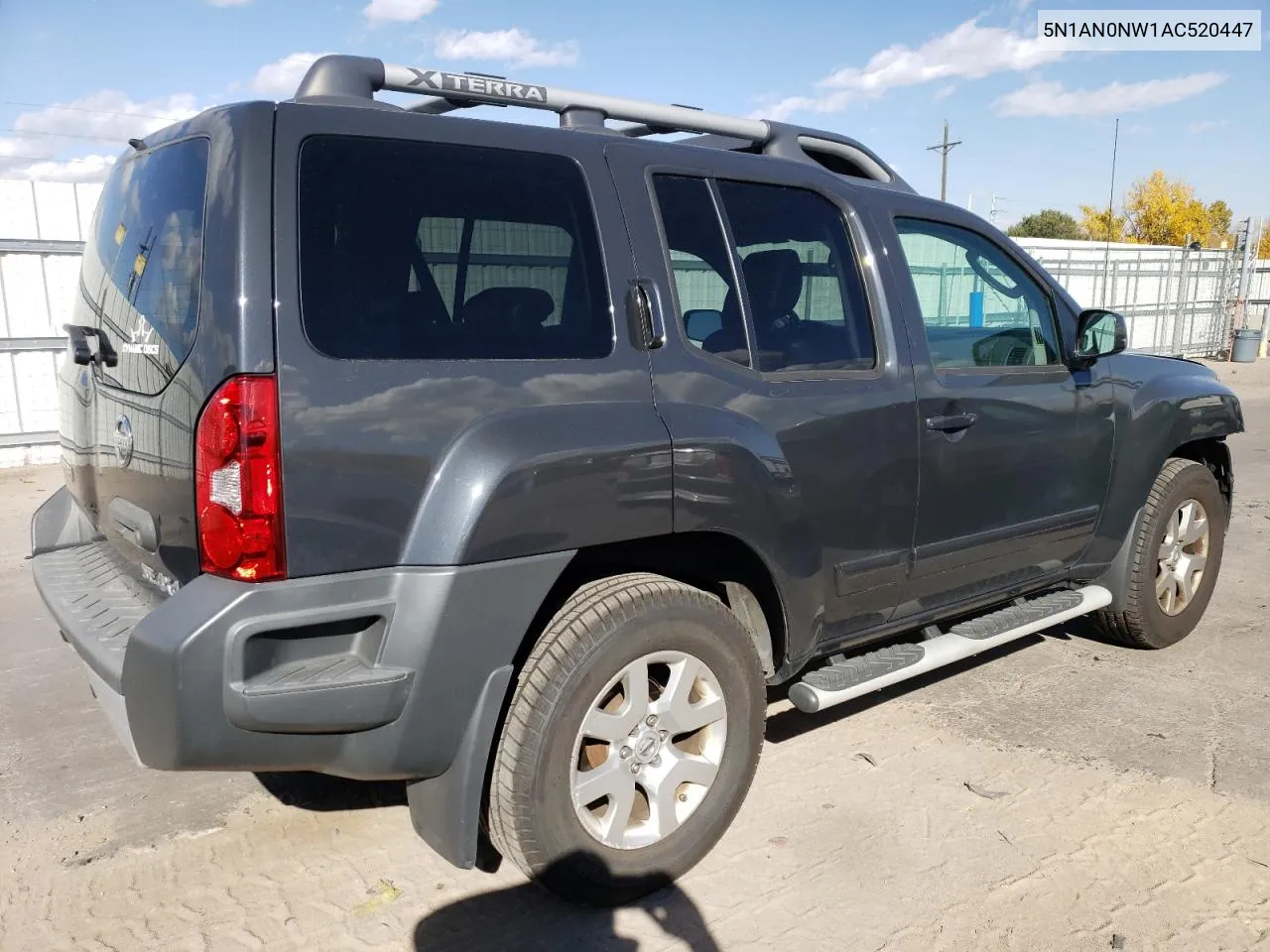 2010 Nissan Xterra Off Road VIN: 5N1AN0NW1AC520447 Lot: 77438194