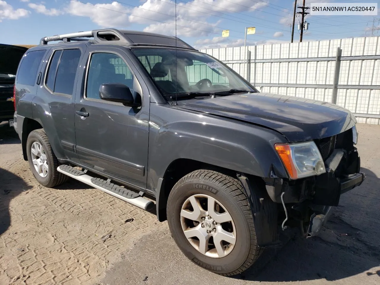 2010 Nissan Xterra Off Road VIN: 5N1AN0NW1AC520447 Lot: 77438194