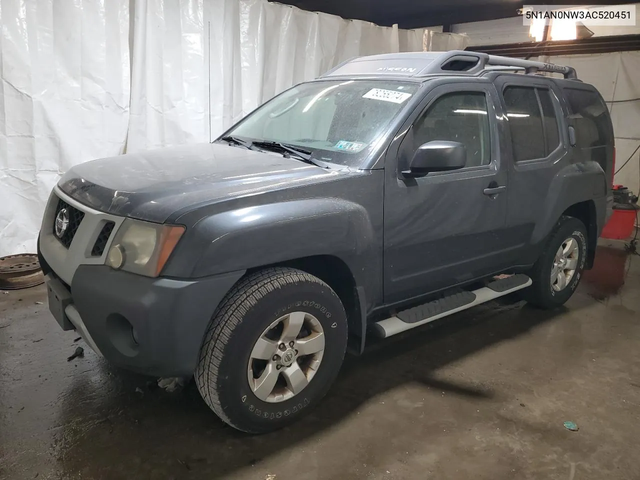 2010 Nissan Xterra Off Road VIN: 5N1AN0NW3AC520451 Lot: 78255274