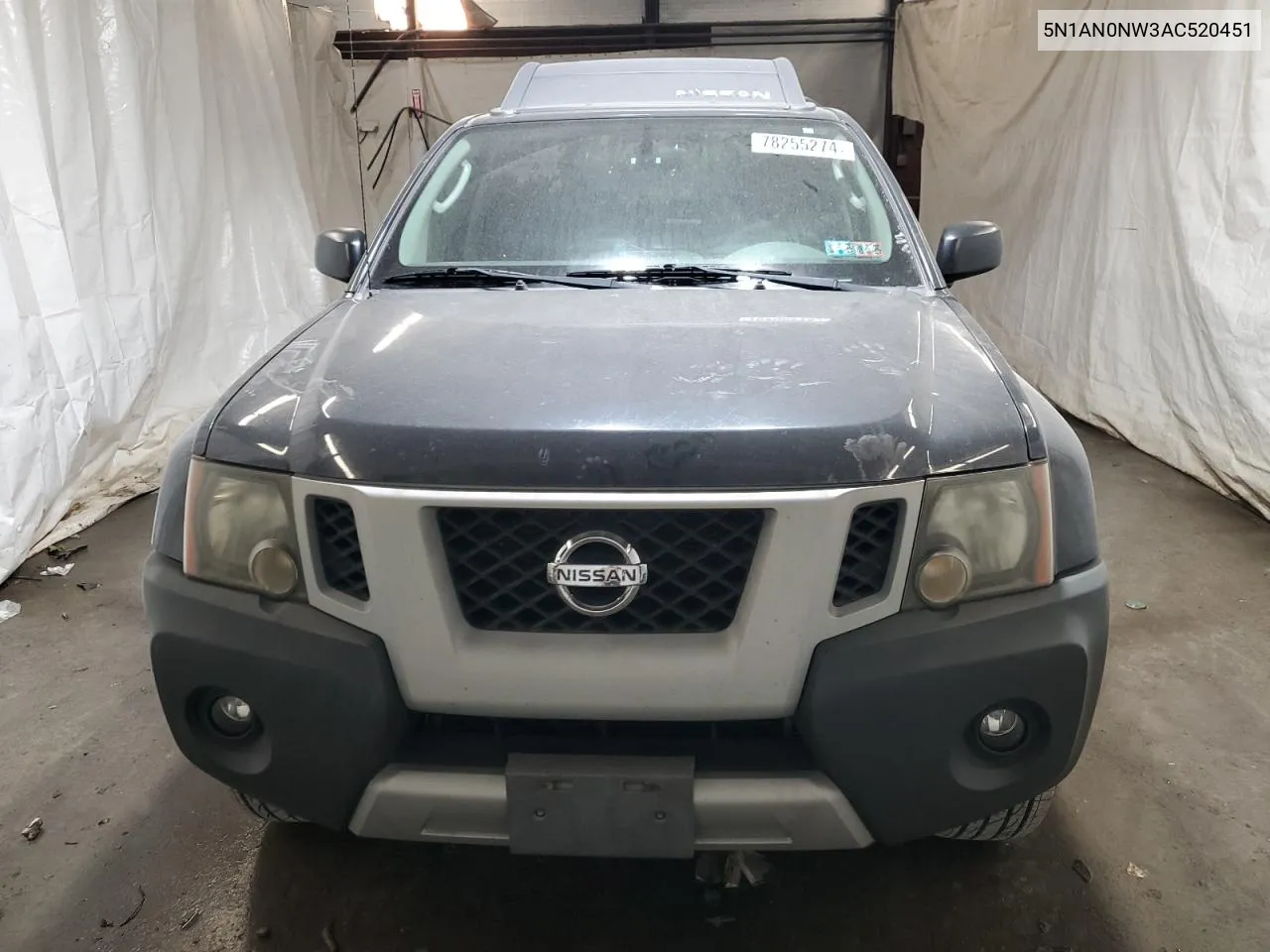 2010 Nissan Xterra Off Road VIN: 5N1AN0NW3AC520451 Lot: 78255274