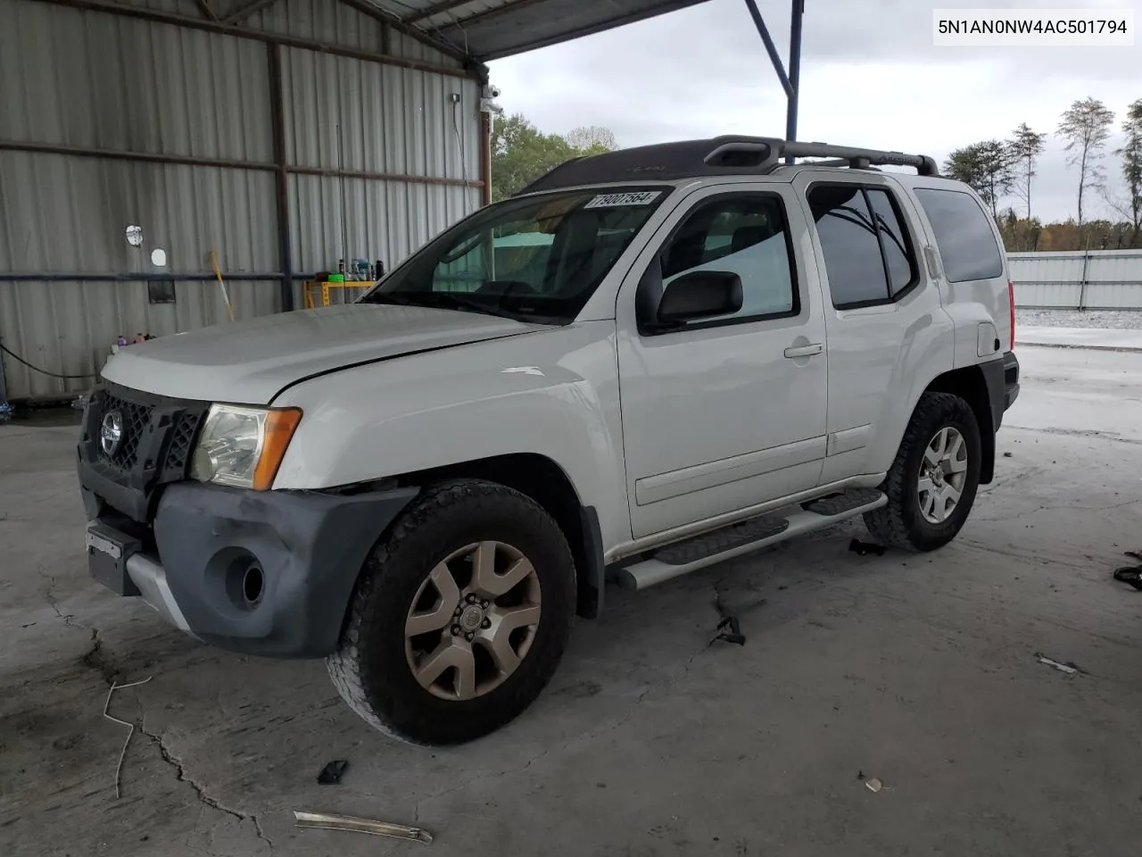 2010 Nissan Xterra Off Road VIN: 5N1AN0NW4AC501794 Lot: 79007564