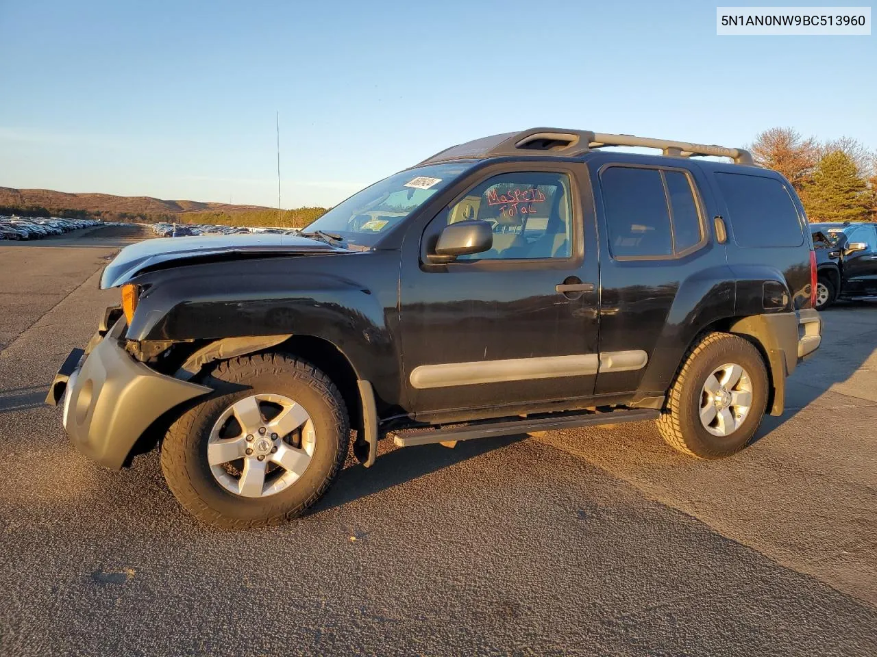 2011 Nissan Xterra Off Road VIN: 5N1AN0NW9BC513960 Lot: 36805424