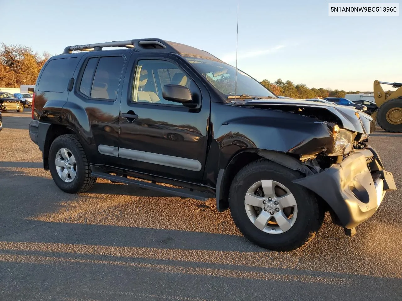 2011 Nissan Xterra Off Road VIN: 5N1AN0NW9BC513960 Lot: 36805424