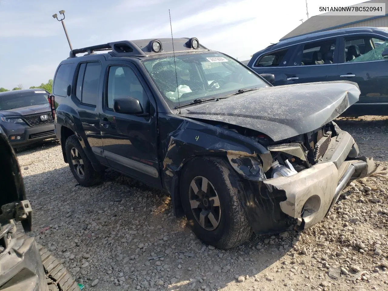 2011 Nissan Xterra Off Road VIN: 5N1AN0NW7BC520941 Lot: 56079604