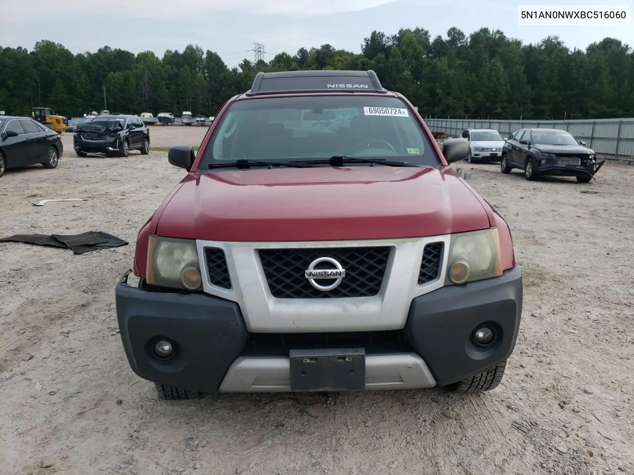 2011 Nissan Xterra Off Road VIN: 5N1AN0NWXBC516060 Lot: 69050724