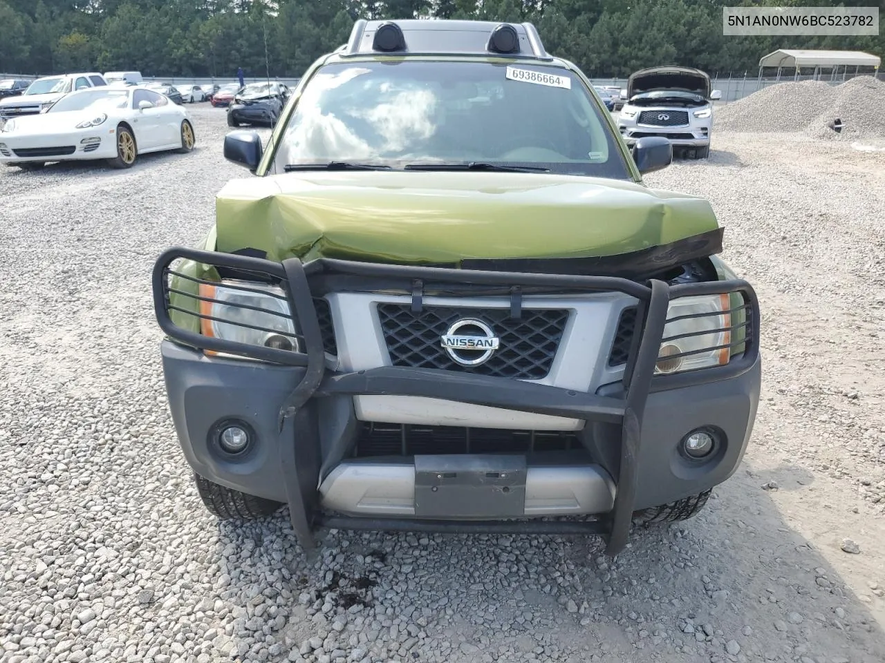 2011 Nissan Xterra Off Road VIN: 5N1AN0NW6BC523782 Lot: 69386664