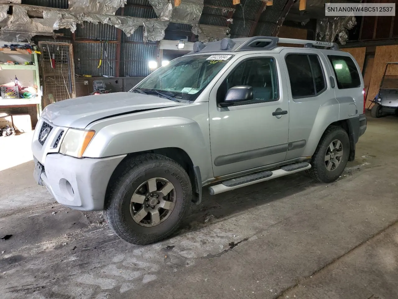 2011 Nissan Xterra Off Road VIN: 5N1AN0NW4BC512537 Lot: 69423694