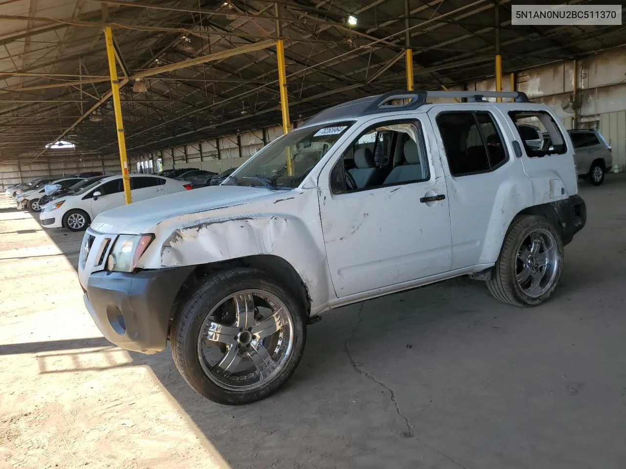 2011 Nissan Xterra Off Road VIN: 5N1AN0NU2BC511370 Lot: 70265964