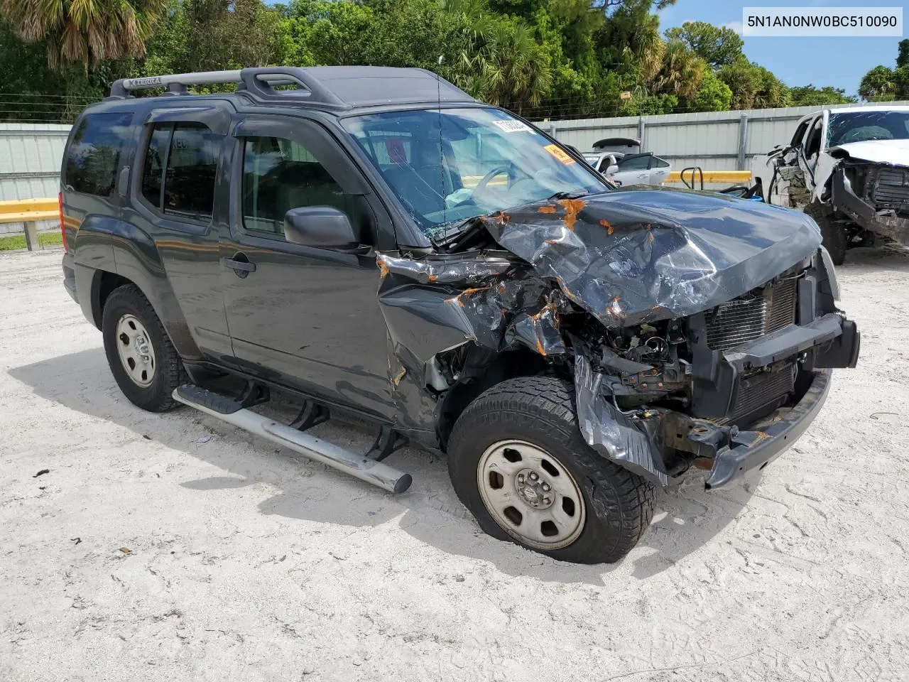 2011 Nissan Xterra Off Road VIN: 5N1AN0NW0BC510090 Lot: 71363284