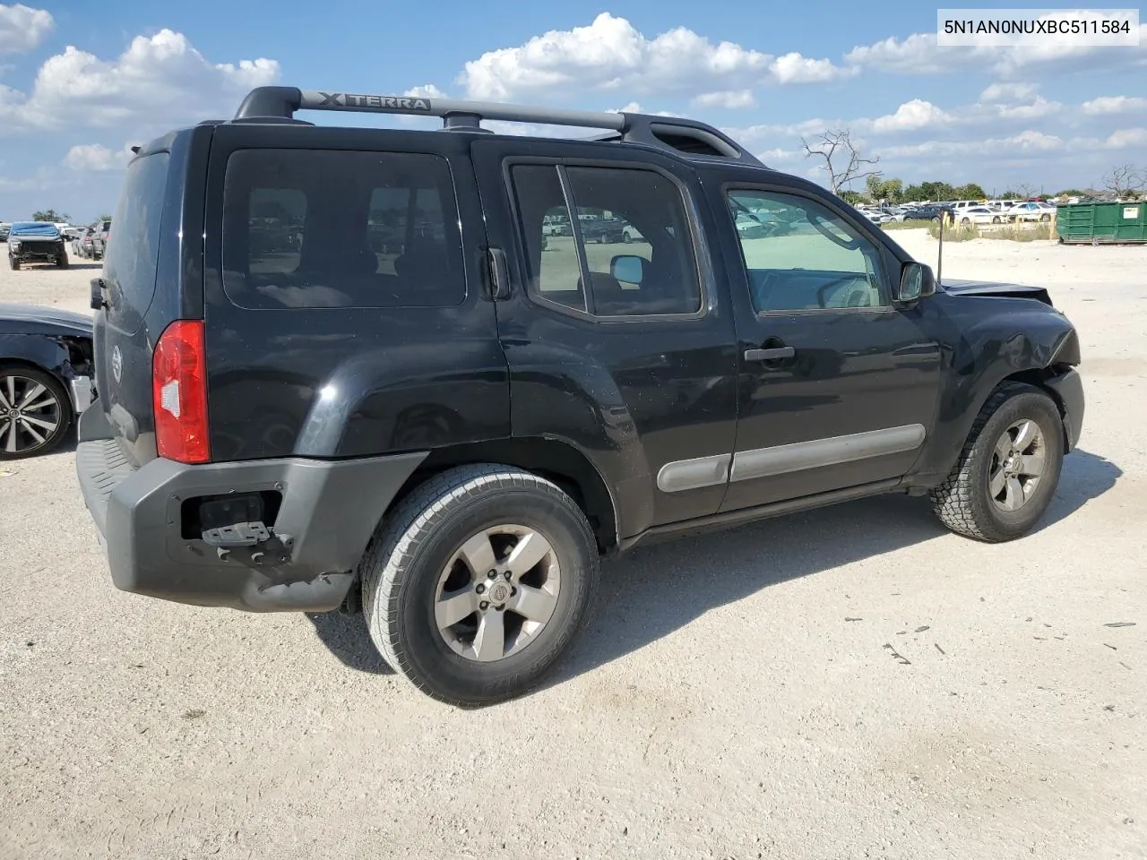 2011 Nissan Xterra Off Road VIN: 5N1AN0NUXBC511584 Lot: 72142334