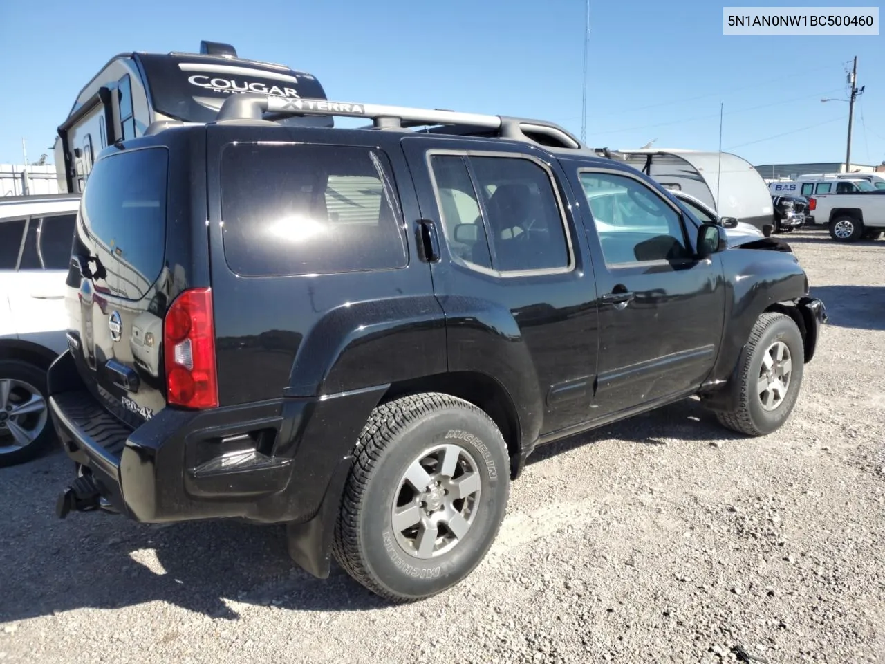 2011 Nissan Xterra Off Road VIN: 5N1AN0NW1BC500460 Lot: 73860484