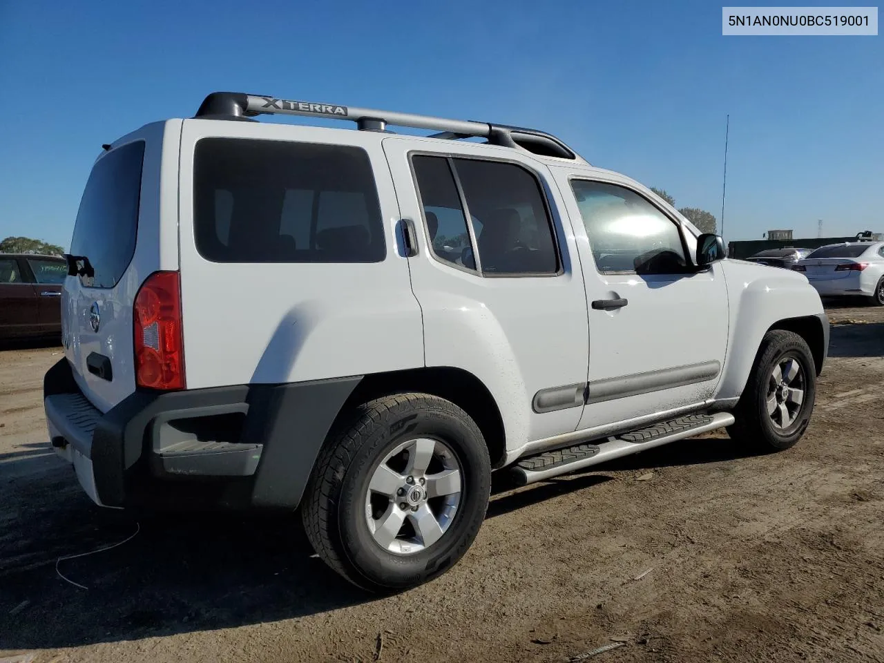 2011 Nissan Xterra Off Road VIN: 5N1AN0NU0BC519001 Lot: 74285994