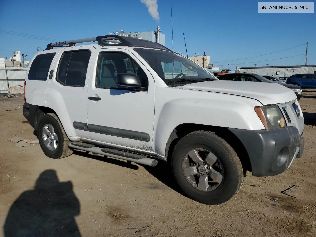 2011 Nissan Xterra Off Road VIN: 5N1AN0NU0BC519001 Lot: 74285994