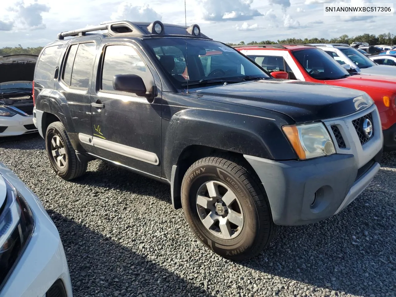 2011 Nissan Xterra Off Road VIN: 5N1AN0NWXBC517306 Lot: 74803124