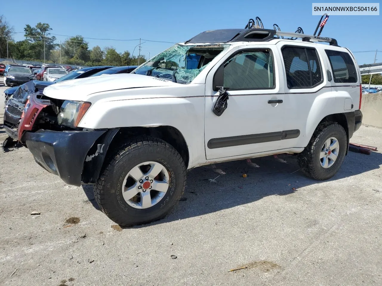 2011 Nissan Xterra Off Road VIN: 5N1AN0NWXBC504166 Lot: 74838884