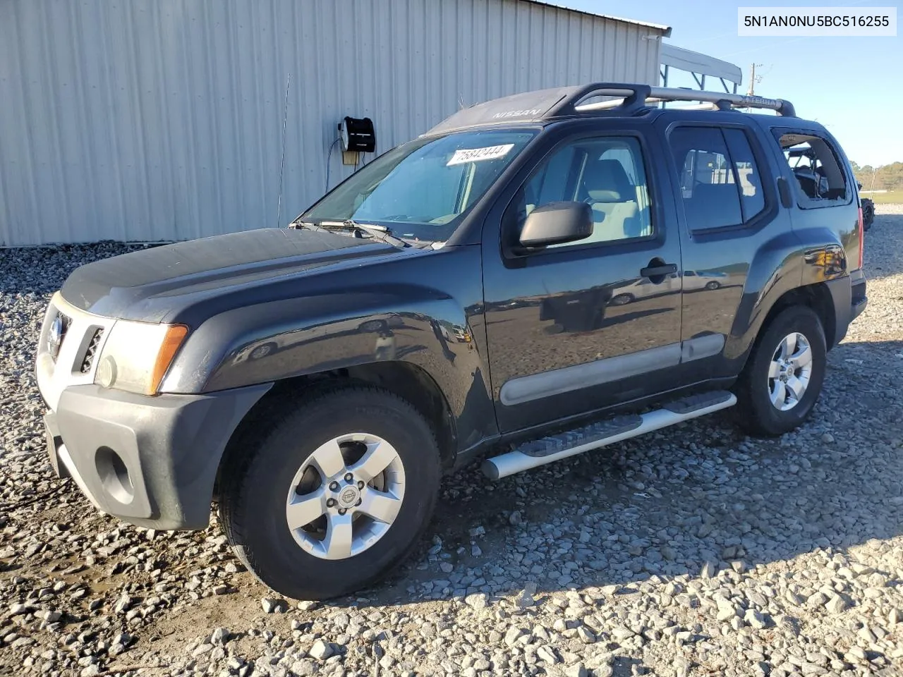 2011 Nissan Xterra Off Road VIN: 5N1AN0NU5BC516255 Lot: 75842444