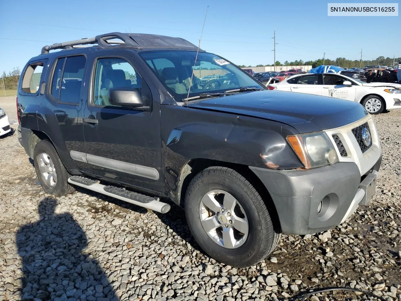 2011 Nissan Xterra Off Road VIN: 5N1AN0NU5BC516255 Lot: 75842444