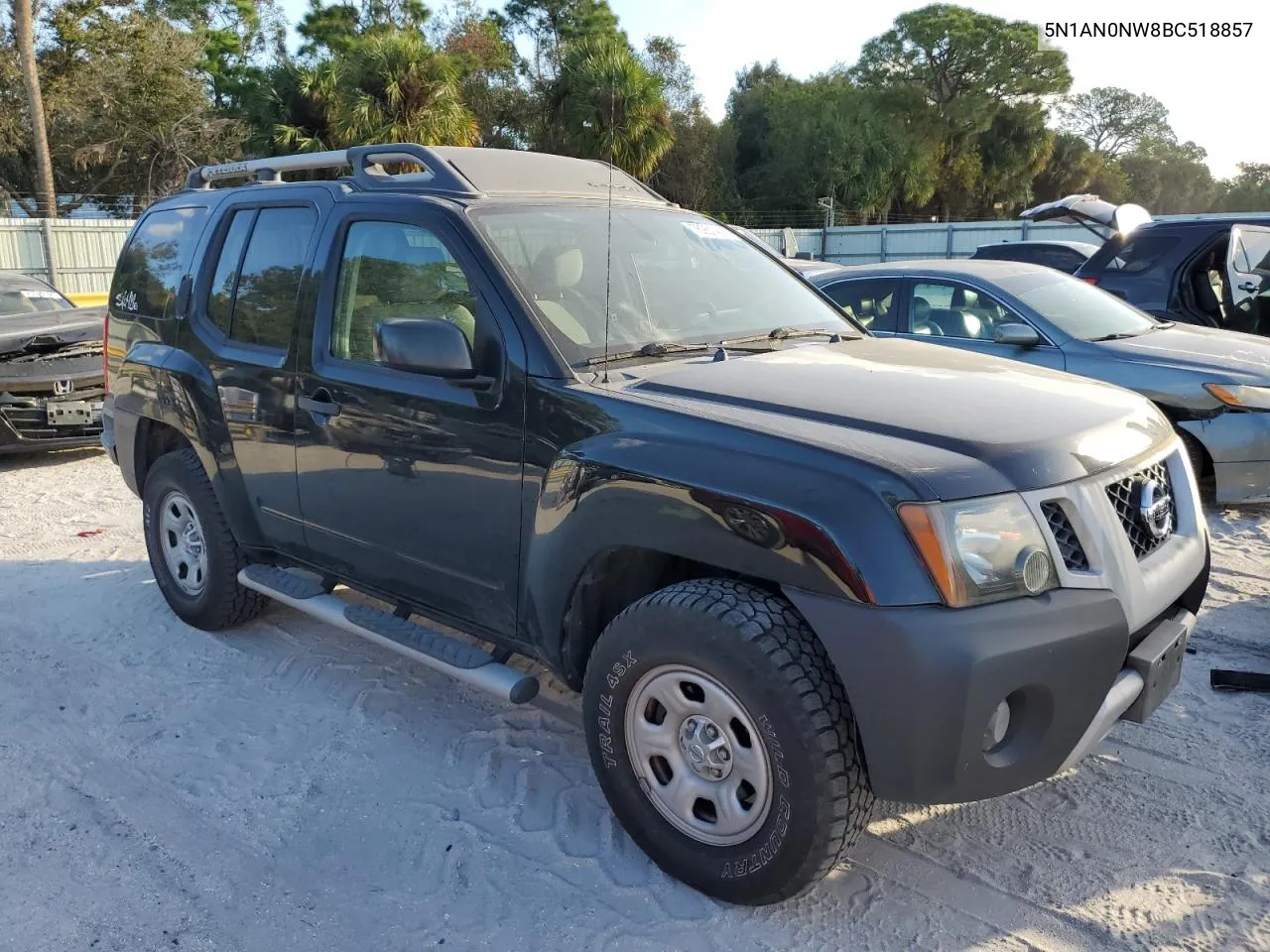 2011 Nissan Xterra Off Road VIN: 5N1AN0NW8BC518857 Lot: 76951424