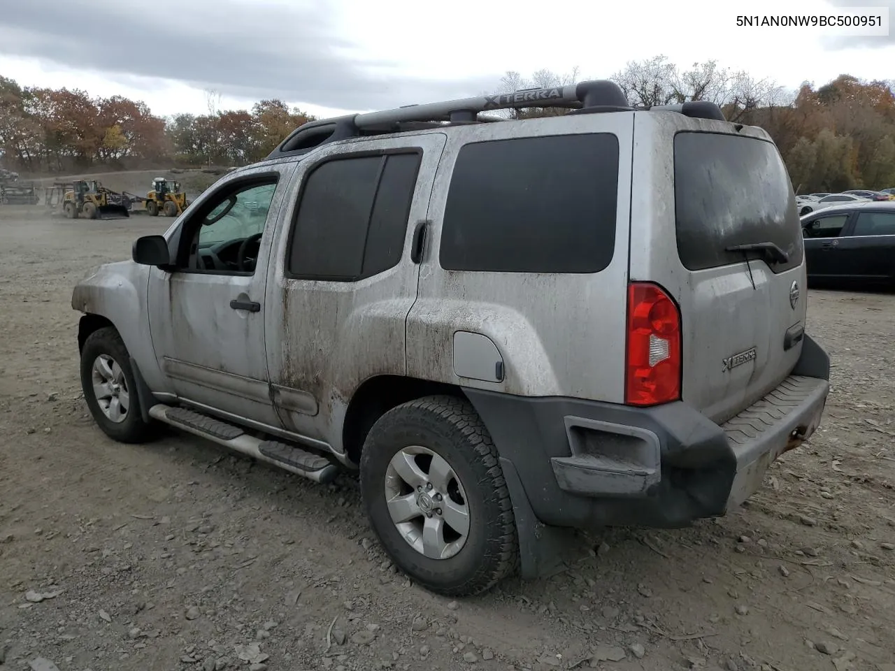 2011 Nissan Xterra Off Road VIN: 5N1AN0NW9BC500951 Lot: 78106764