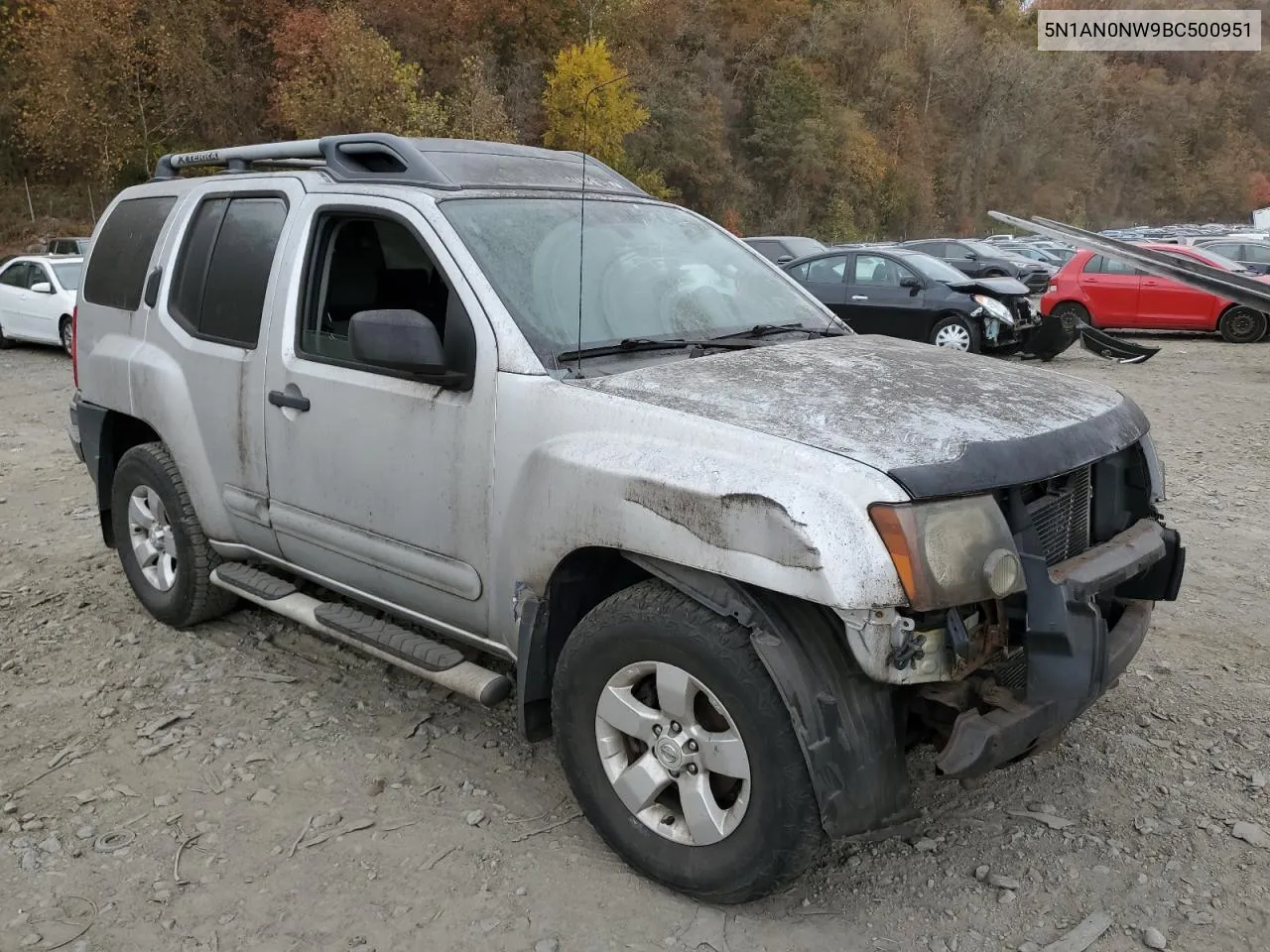 2011 Nissan Xterra Off Road VIN: 5N1AN0NW9BC500951 Lot: 78106764