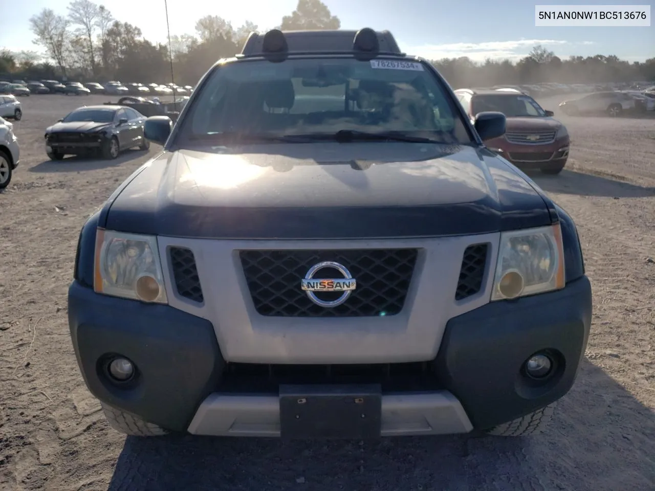 2011 Nissan Xterra Off Road VIN: 5N1AN0NW1BC513676 Lot: 78267534