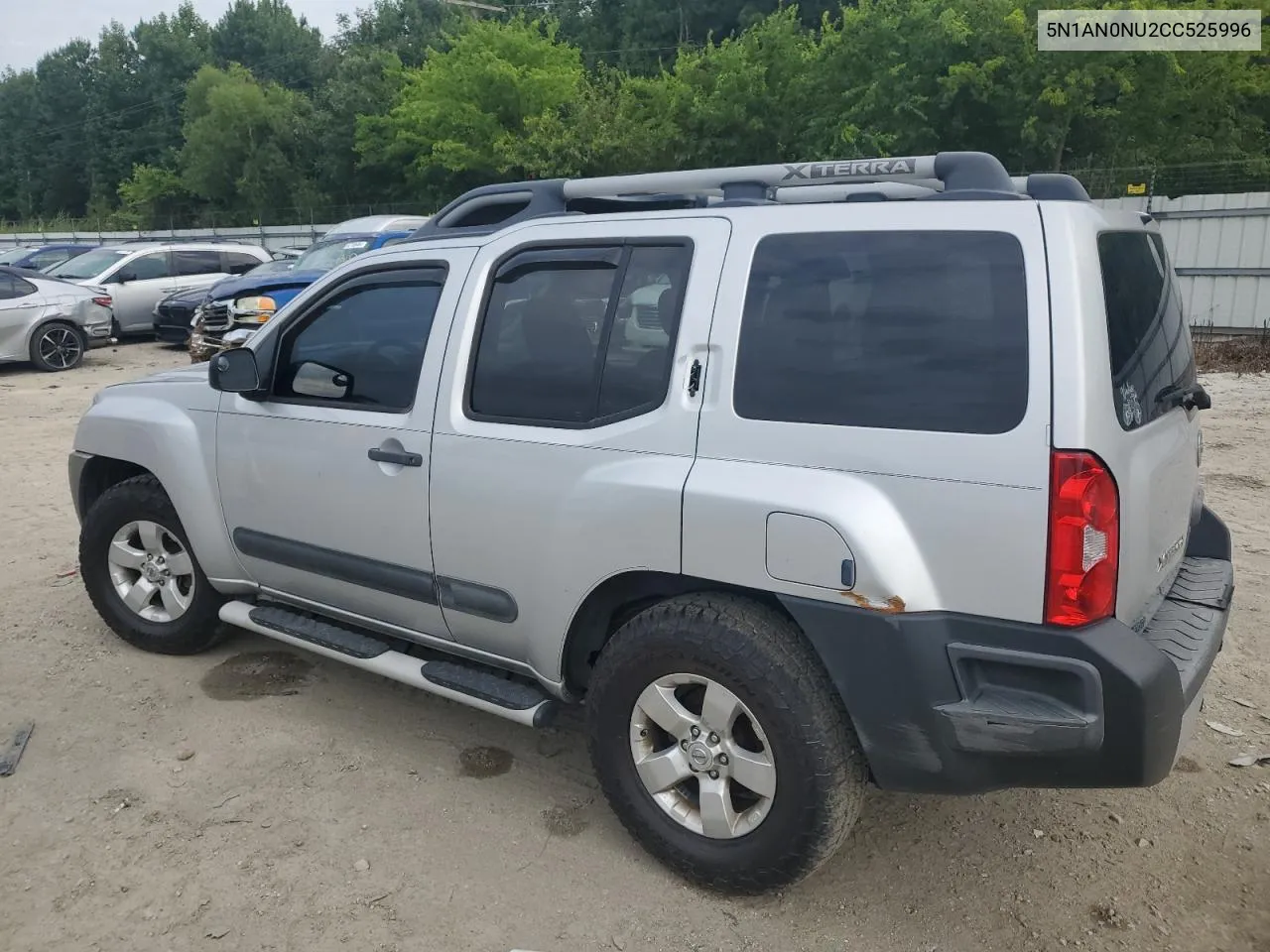 2012 Nissan Xterra Off Road VIN: 5N1AN0NU2CC525996 Lot: 63630244