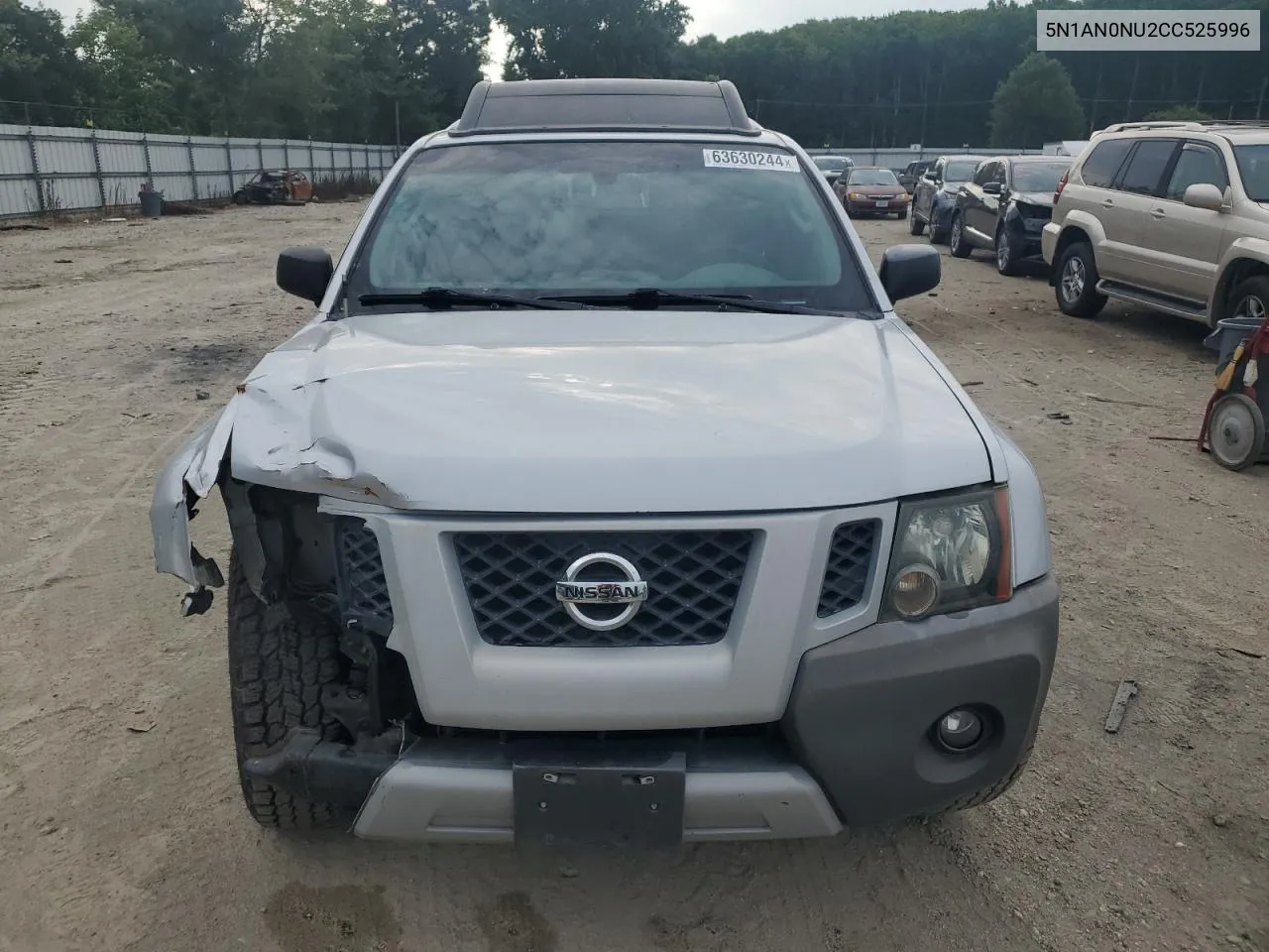 2012 Nissan Xterra Off Road VIN: 5N1AN0NU2CC525996 Lot: 63630244