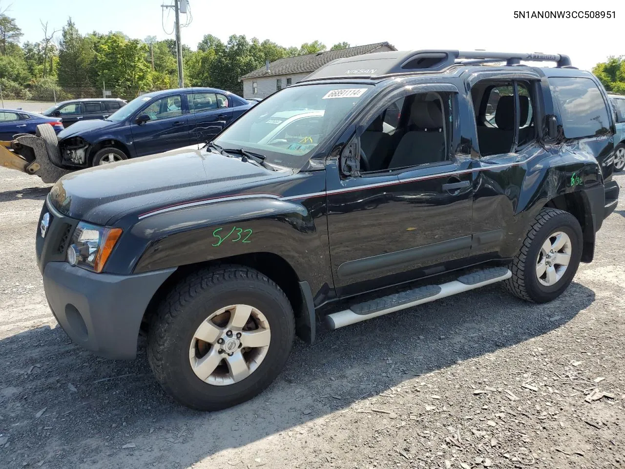 2012 Nissan Xterra Off Road VIN: 5N1AN0NW3CC508951 Lot: 66891114