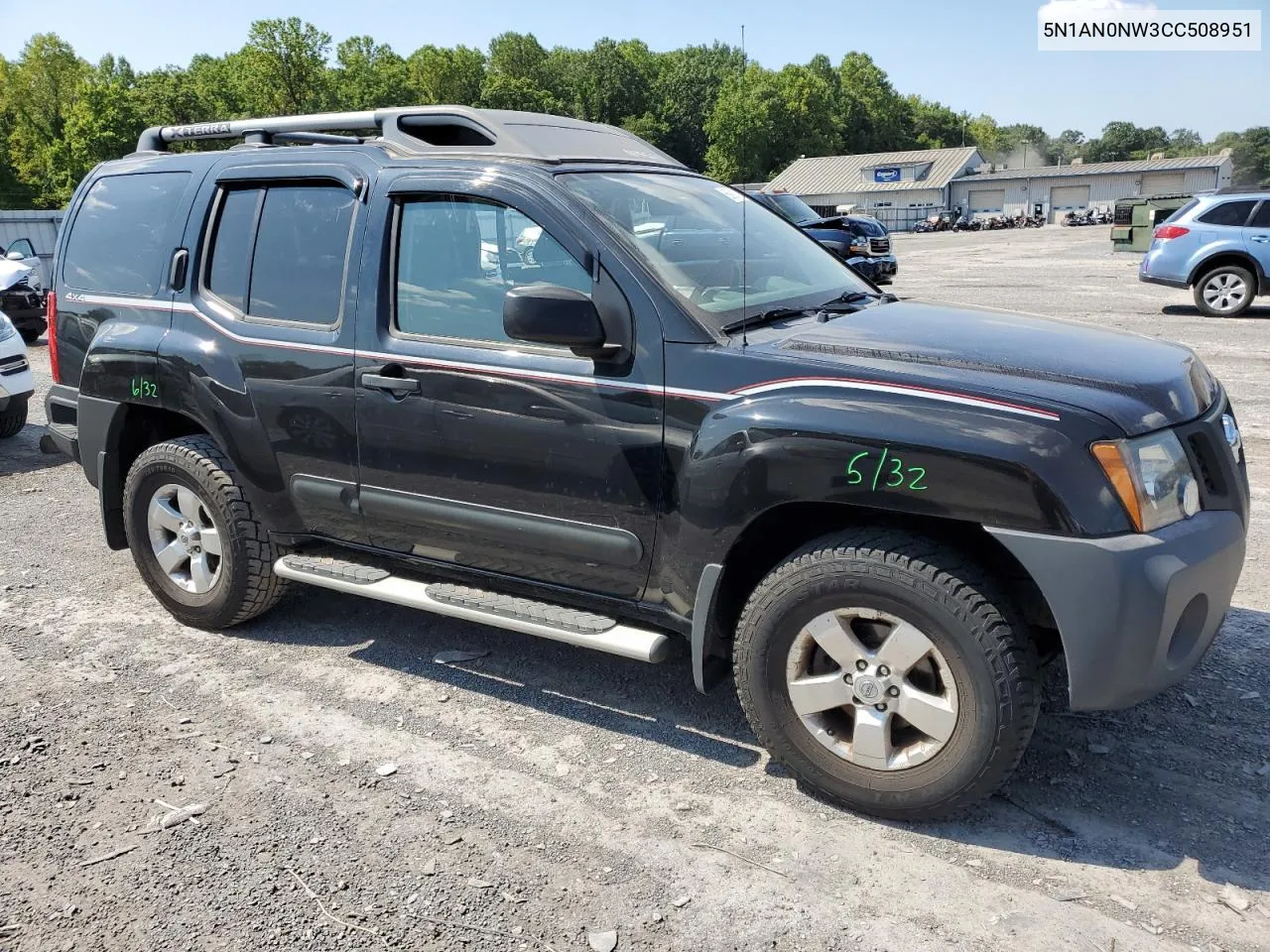 2012 Nissan Xterra Off Road VIN: 5N1AN0NW3CC508951 Lot: 66891114