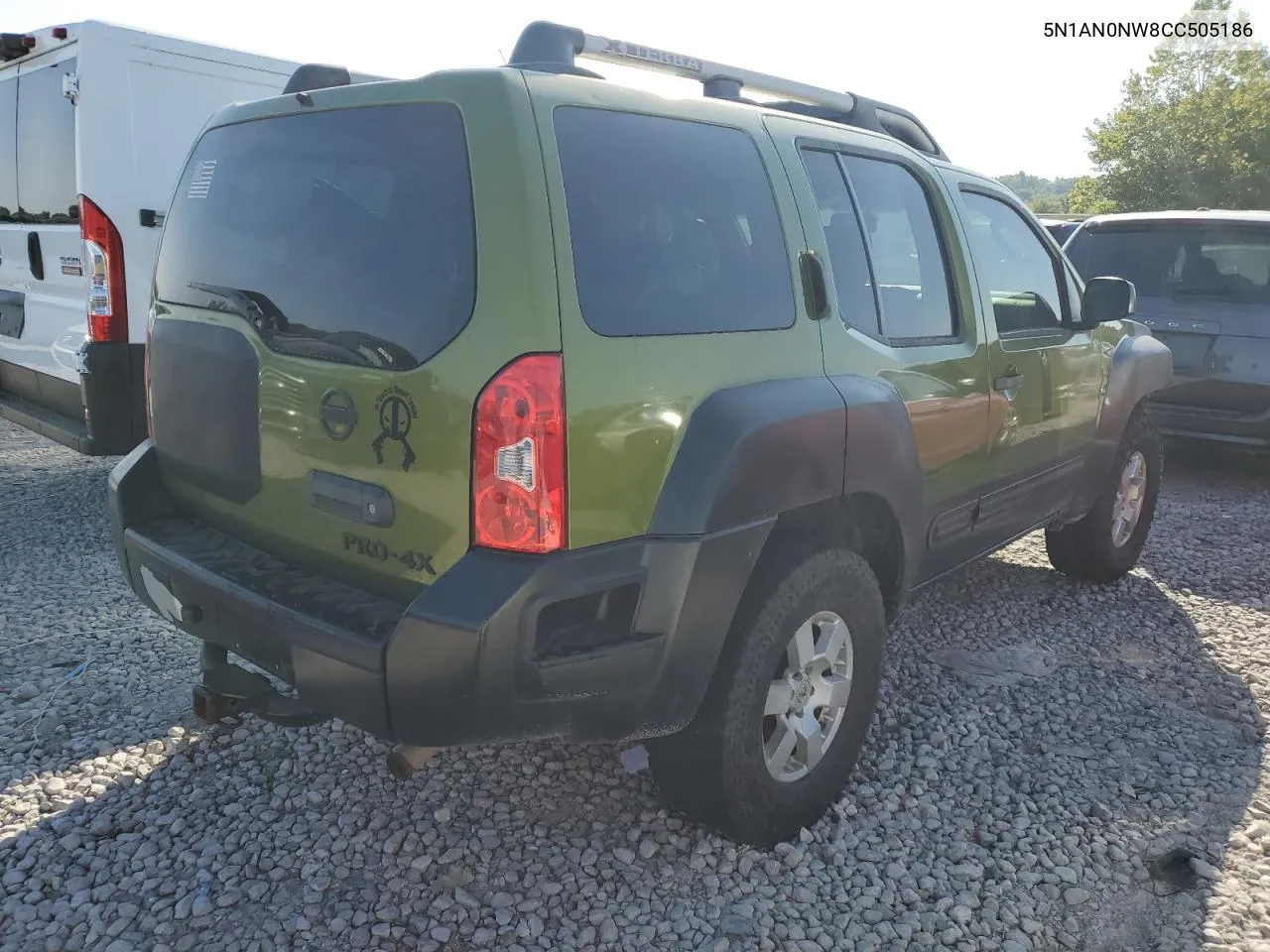 5N1AN0NW8CC505186 2012 Nissan Xterra Off Road