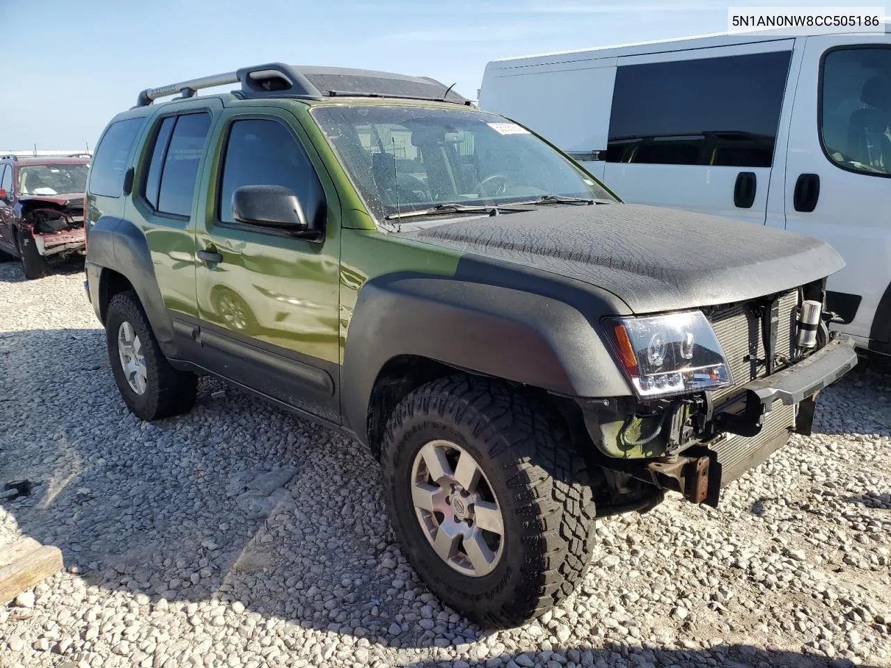 5N1AN0NW8CC505186 2012 Nissan Xterra Off Road