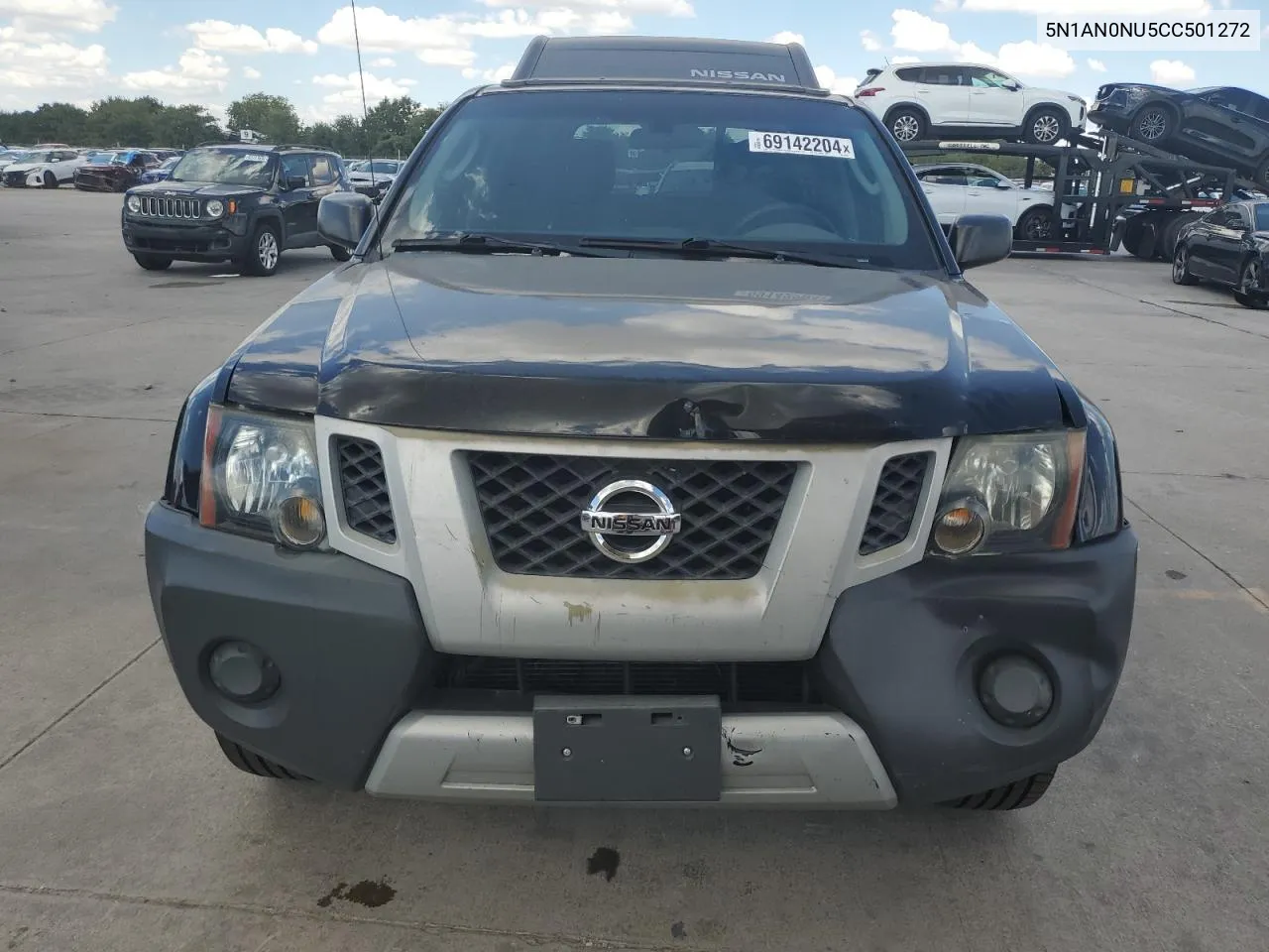 2012 Nissan Xterra Off Road VIN: 5N1AN0NU5CC501272 Lot: 69142204