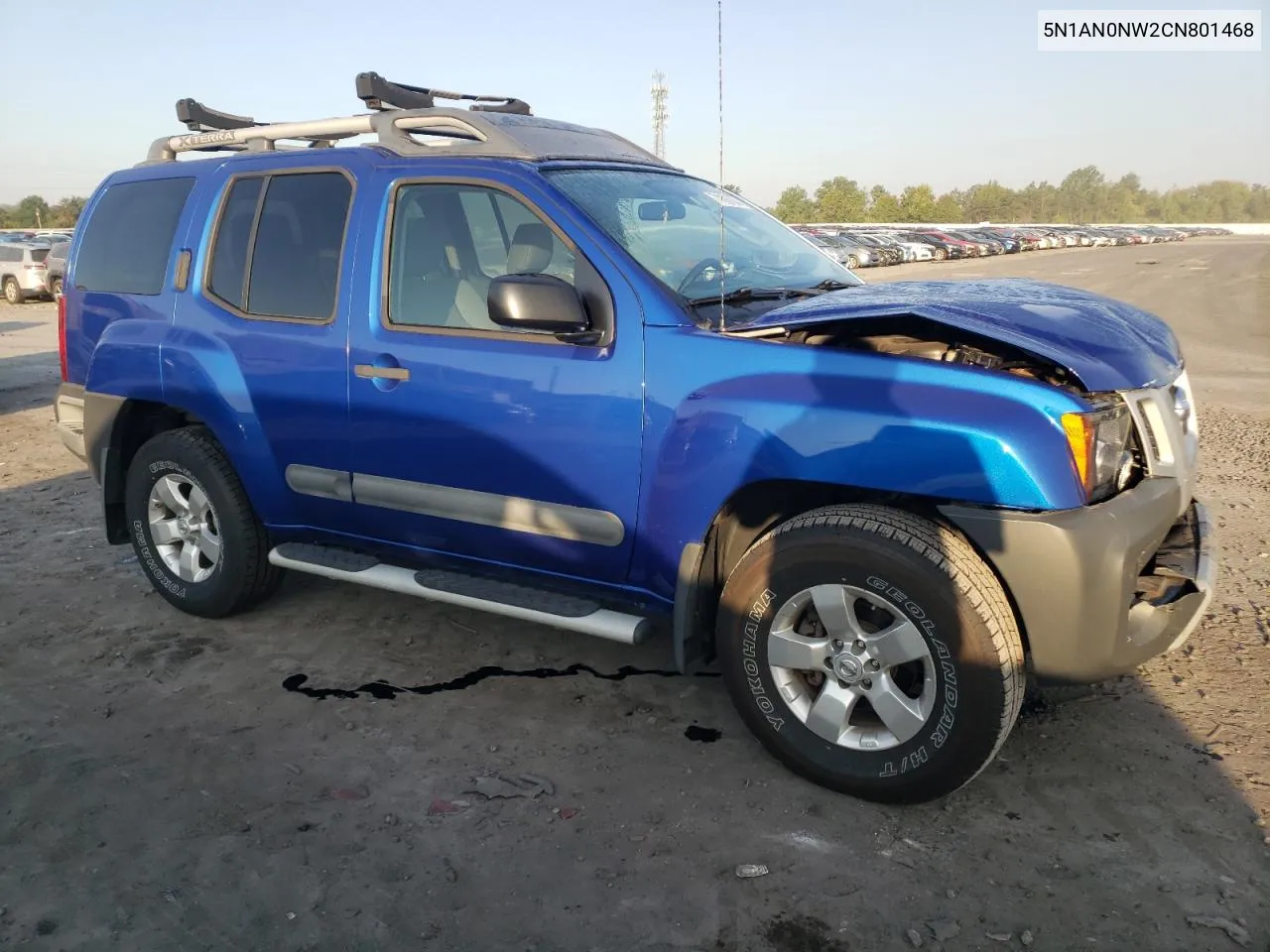 2012 Nissan Xterra Off Road VIN: 5N1AN0NW2CN801468 Lot: 71193764