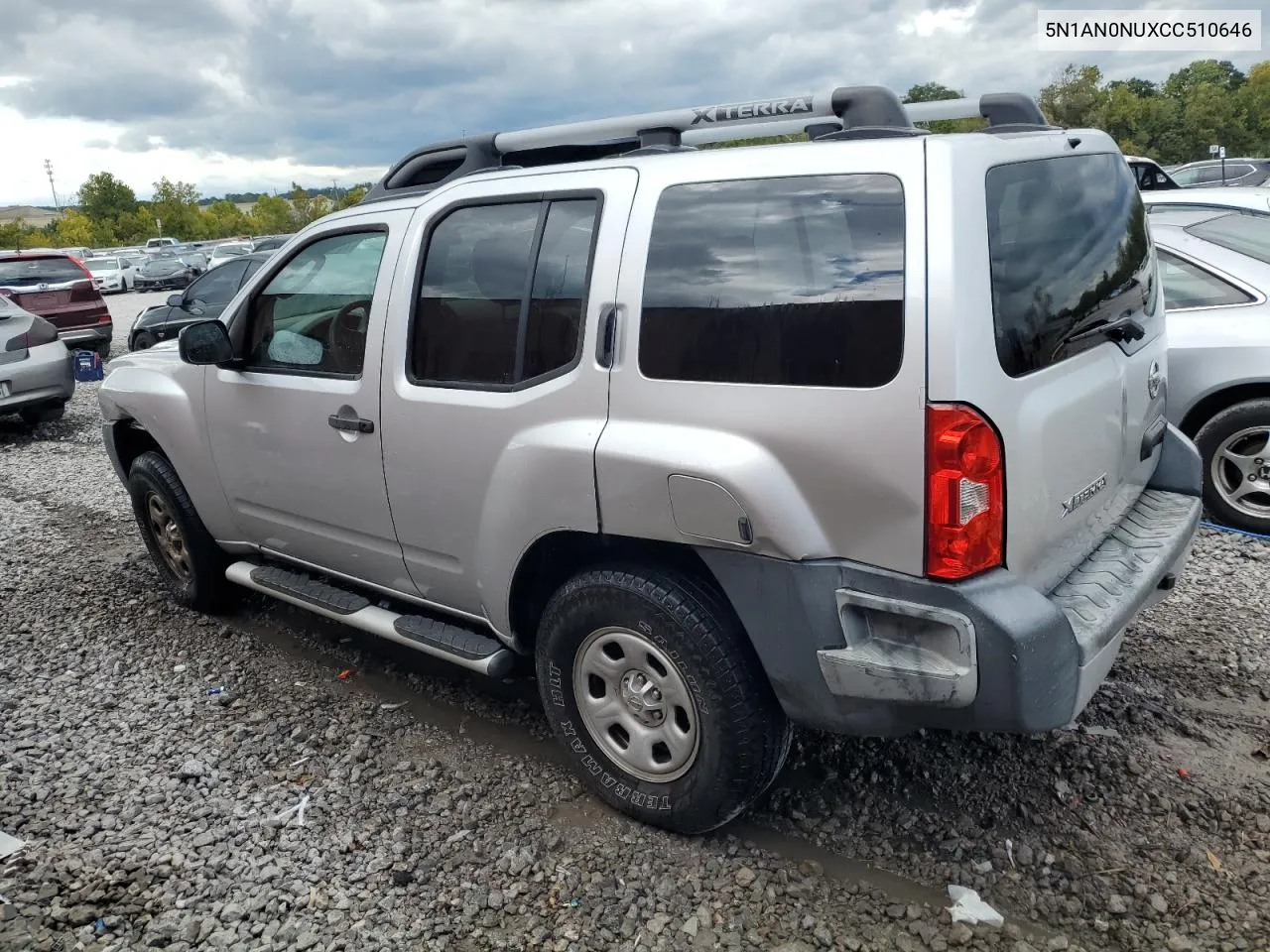 2012 Nissan Xterra Off Road VIN: 5N1AN0NUXCC510646 Lot: 73122664