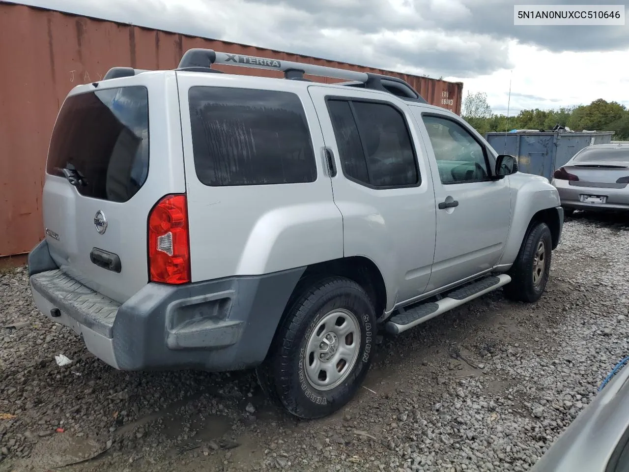 2012 Nissan Xterra Off Road VIN: 5N1AN0NUXCC510646 Lot: 73122664