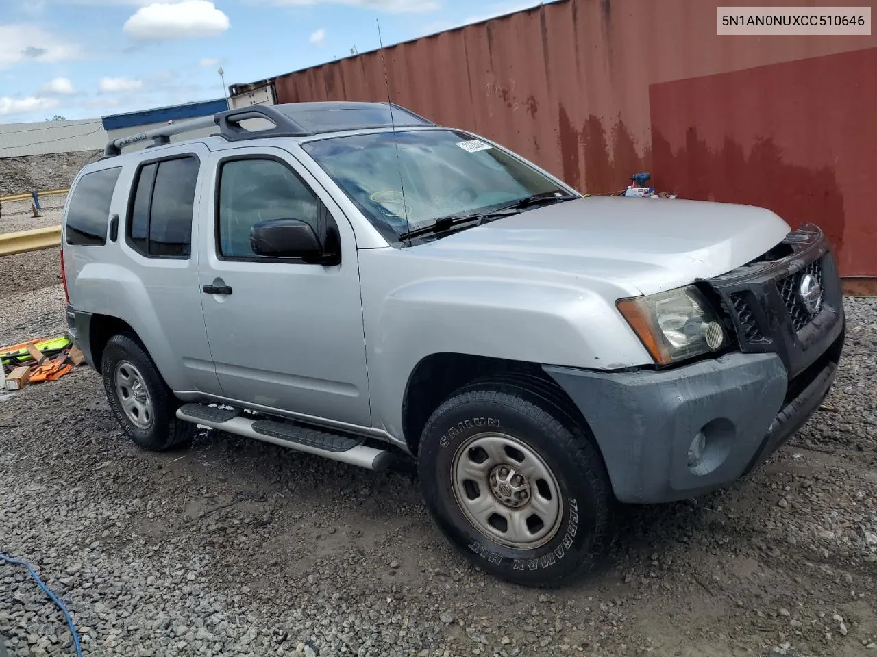 2012 Nissan Xterra Off Road VIN: 5N1AN0NUXCC510646 Lot: 73122664