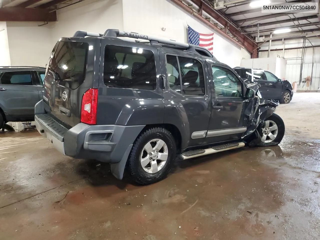 2012 Nissan Xterra Off Road VIN: 5N1AN0NW7CC504840 Lot: 73156424