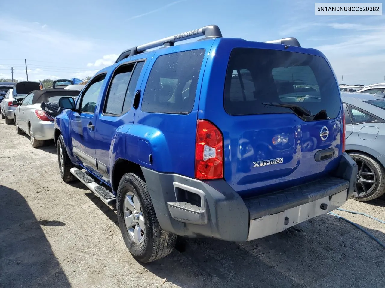 2012 Nissan Xterra Off Road VIN: 5N1AN0NU8CC520382 Lot: 74004714