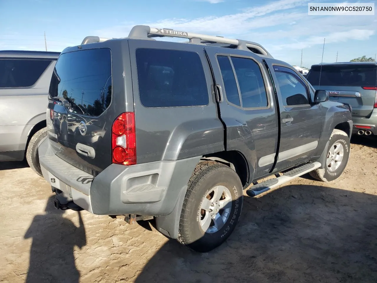 2012 Nissan Xterra Off Road VIN: 5N1AN0NW9CC520750 Lot: 74334864